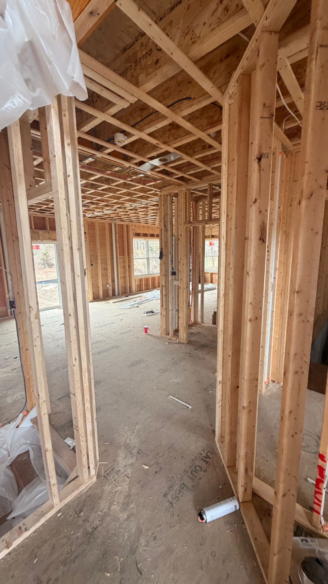 Interior framing project